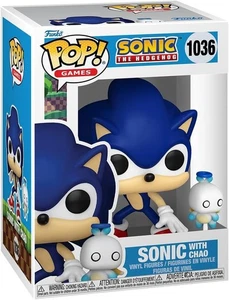 Sonic the Hedgehog - Sonic with Hero Chao POP! Vinyl Figure (1036) - Picture 1 of 2