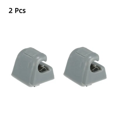 2x Clips de gancho para visera de sol grises para Mercedes Benz 300TE 190D 300SDL 12681000128412 Foto 1 de 4