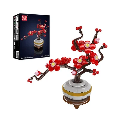 Mould King 24120 Plum Blossom Botanical Building Blocks Model 393pcs