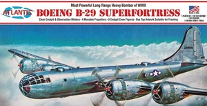 NEW Atlantis 1/120 B-29 SUPERFORTRESS Intercontinental Bomber - Picture 1 of 24