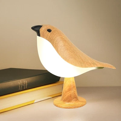 Cute Bird Table Lamp, Touch Control Bedside Lamp, Brid Night Light, Small - Image 1 of 4