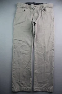 Men's Wrangler Jeans Pants Comfort Waistband Straight Gray Sz 36x29 (Msr 36x27) - Picture 1 of 5