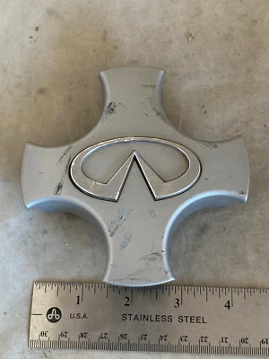 1991-96 Infiniti G20 Silver Wheel Rim Center Hubcap Cover Cap OE 40342 63J00 - Imagem 1 de 4