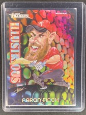 2023/24 CRICKET TRADERS LUXE ILLUSTRIOUS (I04) AARON FINCH RENEGADES