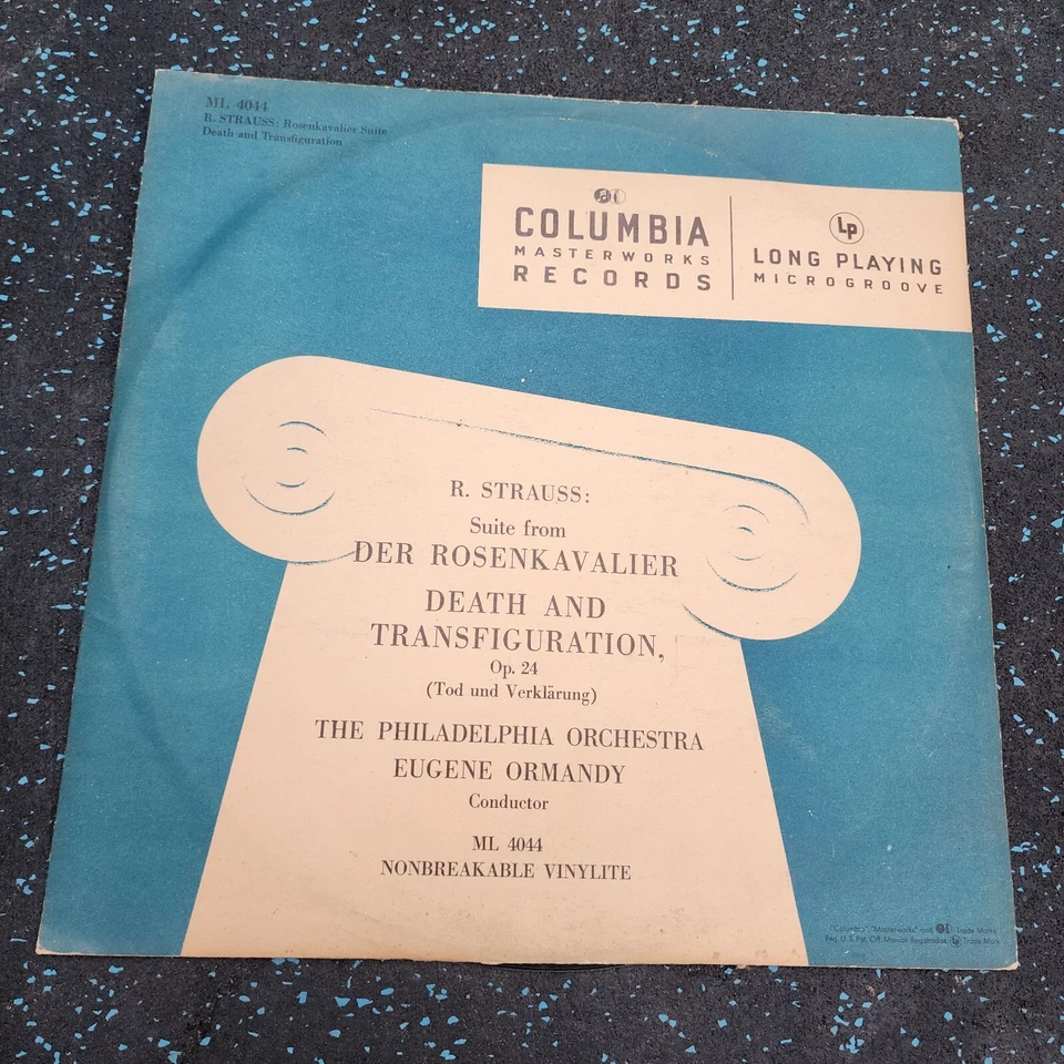 R Strauss Der Rosenkavalier Death And Transfiguration LP Vinyl Record  Foto 1 de 4