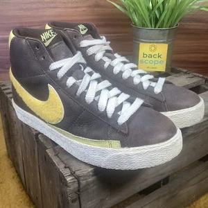 Nike Blazer High Supreme (2007) - Retro Classic Chenille Swoosh Trainers - UK8 - Picture 1 of 12