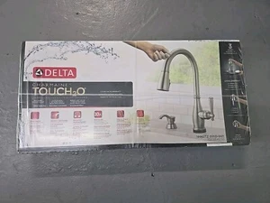 Delta Charmaine Touch Kitchen Faucet w/ Touch2O & Chrome - Picture 1 of 5