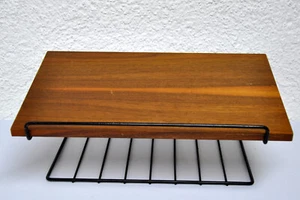 Holz-Regal Telefonablage Wandregal String-Art 70er - Bild 1 von 10