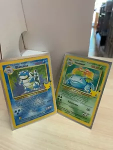 Pokemon Blastoise and Venusaur 2/102 15/102 - Picture 1 of 2