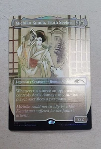 MtG - Michiko Konda, Truth Seeker x1 - FOIL - Secret Lair Drop Series - Rare - Bild 1 von 3