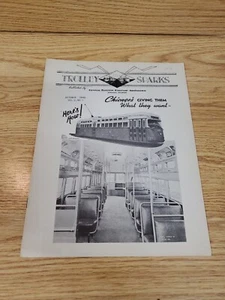 Trolley Sparks Vol. 2 No. 11 de octubre de 1946 Asociación de Ventiladores de Ferrocarriles Eléctricos Centrales - Imagen 1 de 7