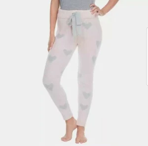 Honeydew Women Size:XXL Chenille Super Soft Lounge Pant Color:PINK Glisten Heart - Picture 1 of 4