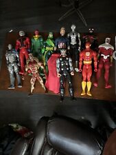 Marvel Avengers Lot Of 11 12" Figures Thor, Ant Man, Flash, Hawkeye, & More