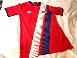 Costa Rica Red White & Blue Soccer Futbol Men's Jersey sz L, GUC - Picture 1 of 5