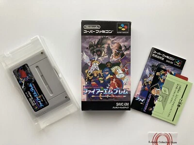Fire Emblem Mystery of the Emblem w/Box Super Famicom SFC SNES From Japan Import - Image 1 of 4