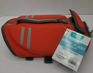 Frisco Neoprene Dog Life Jacket NWT Size X-Small Red Gray New For Dogs 5-15 Lbs - Picture 1 of 3
