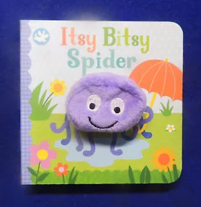Itsy Bitsy Spider w/ Finger Puppet Parragon (2012, Children's Board Books) New - Picture 1 of 3