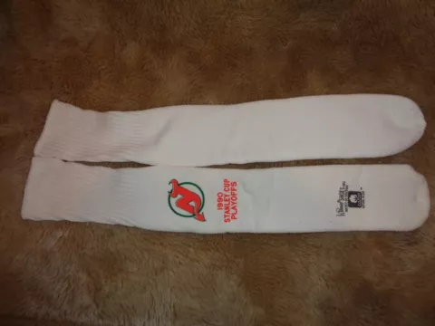 NEW JERSEY DEVILS  1990 STANLEY CUP PLAYOFFS SOCKS Cover