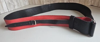 NWOT Unbranded Red And Black Adjustable Belt Women's 2XL - Image 1 of 3