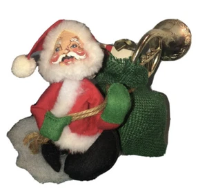 Figura de peluche muñeca Annalee 1967 Santa Claus para diversión navideña - Imagen 1 de 12