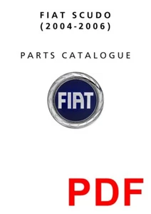 Fiat SCUDO (2004-2006) parts catalog (copy) 2-x - Picture 1 of 4