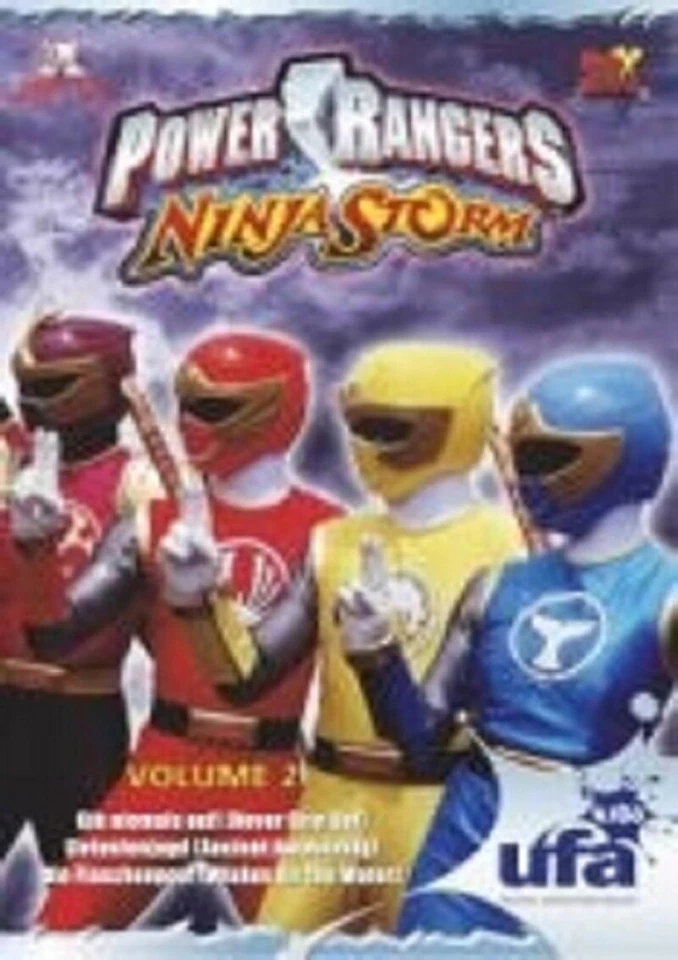 POWER RANGERS NINJA STORM 2 DVD ACTION NEW - Image 1 of 1