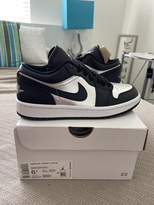 silver toe jordan 1 low