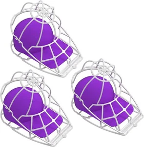 3PC Hat Cleaner Cap Washer Baseball Machine Washing Cage Holder Frame Net New - Picture 1 of 12