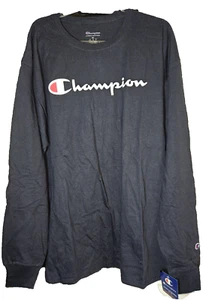 Champion Men's T-Shirt Graphic Classic Jersey Ls Tee Size XXL - Picture 1 of 4