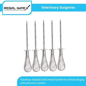 LOT OF 5 Sheep Trocar Cannula Veterinary Equipment Surgical Equine Livestock - Bild 1 von 4