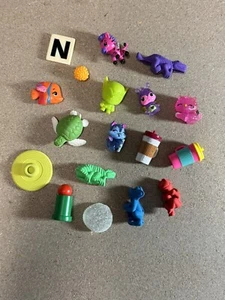 Fidget Toy Lot Tiny Mini Little Dinosaurs Kittens Fish Zebra Turtle Money Frog - Picture 1 of 2