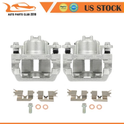 Pinzas de freno con soporte accesorios par de piezas para 05-10 Honda Odyssey trasero Foto 1 de 4