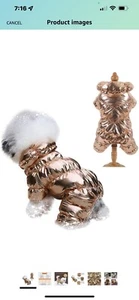 SunteeLong Winter Welpen Hundemantel Wasserdicht Haustierkleidung Winddicht Hund Schneeanzug... - Bild 1 von 5