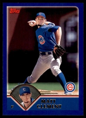 Topps Matt Clement Chicago Cubs #539 2003 Foto 1 de 2