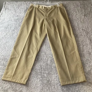 L.L. BEAN I Herren klassische Passform khaki Hose vorne flach Größe 34 x 34 (Maße 34 x 28) - Bild 1 von 7