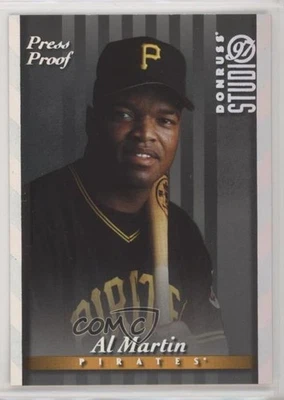 1997 Donruss Studio Silver Press Proof /1500 Al Martin #90 - Image 1 of 2