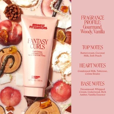Andrew Fitzsimons FANTASY Curl Creme Anti Frizz Curl-Defining Treatment Cream - Image 1 of 4