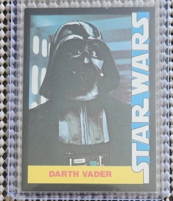 DARTH VADER: 1977 Star Wars Wonder Bread SPECIAL INSERT PROMO CARD #5 SP RARE - Image 1 of 2