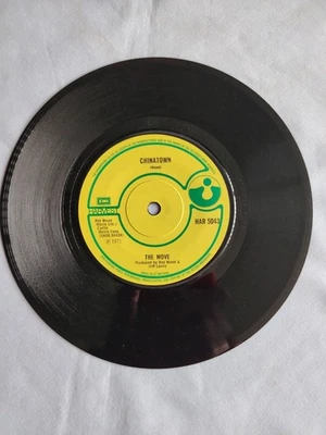 THE MOVE "CHINATOWN" 1971 7" VINYL SINGLE IN A PLAIN SLEEVE - Image 1 of 4