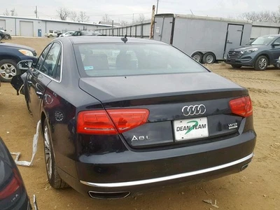 2011-2014 Audi A8 Rear Trunk Lid Assembly w/Camera/Lights & Hinges, Black — 第 1/4 张图片