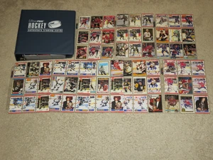 500 + Hockey Cards Binder 1990s Wayne Gretzky Lemieux Jagr Topps Fleer Card Lot - Picture 1 of 14