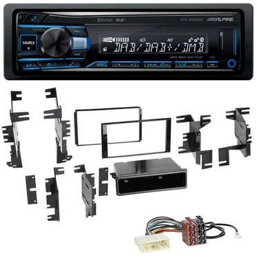 Alpine USB Bluetooth DAB MP3 Autoradio für Nissan Cube ab 09 Frontier ab 13 Juke - Bild 1 von 4