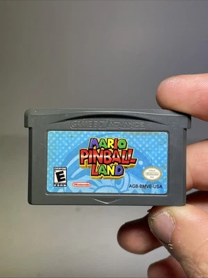 Cartucho Mario Pinball Land GBA Nintendo Game Boy Advance solo leer Foto 1 de 4