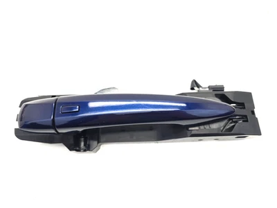 2021-2025 NISSAN ROGUE SV FRONT RIGHT SIDE DOOR EXTERIOR HANDLE W/ BASE BLUE OEM - Image 1 of 4