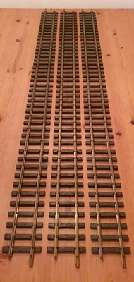LGB Lehmann Garden Railway 10610 3 x Tracks Straight Long 1200 mm Track G - Image 1 of 2