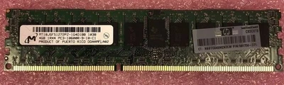 HP 4GB 1Rx4 PC3-10600R DDR3-1333 ECC REG 240-Pin Server Memory 591750-371 - Image 1 of 3