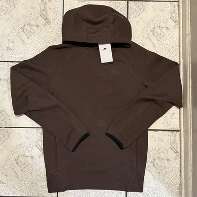 Nuevo Nike Sportswear Tech Fleece Pullover Sudadera con Capucha Marrón Para Hombre Talla S-Alto FB8016-237 Foto 1 de 4
