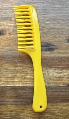 Peine de ventilación vintage NUEVO NOS naranja amarillo, azul, marrón, fucsia años 70-80 Foto 1 de 4