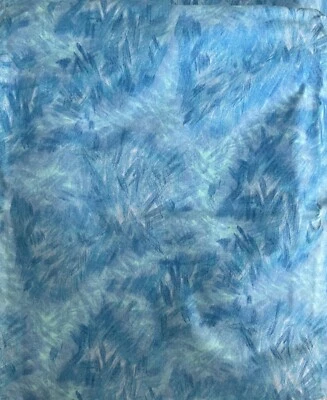 Tela de edredón de algodón Northcott Silk Inc EARTH SERIES I Diane Leone AZUL, 3-1/8+ Foto 1 de 2