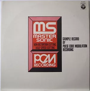 SAMPLE RECORD BY PULSE CODE MODULATION RECORDING / NIPPON COLUMBIA JAPAN PROMO - Foto 1 di 3
